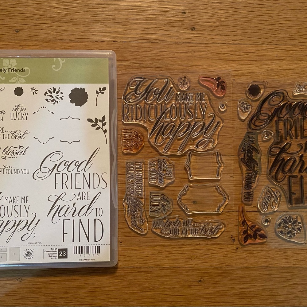 CLEARANCE! Stampin’ Up! Lovely Friends Stamp Set